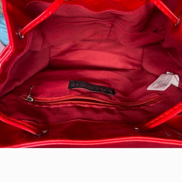 Red bag pack purse - Picture 5 of 5